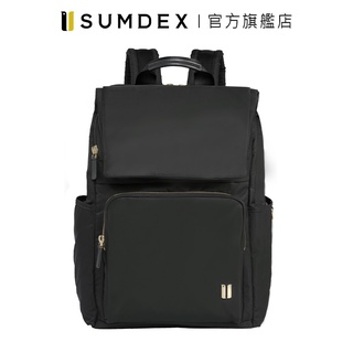 Sumdex｜掀蓋式安全後背包 NON-704BK 黑色 官方旗艦店