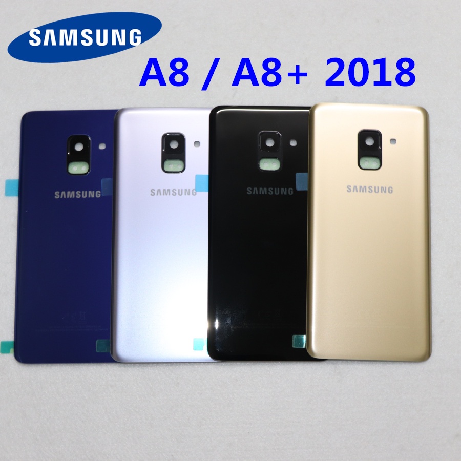 Samsung Galaxy A8 A8 A530 A530F A8 plus A730 後蓋玻璃電池蓋後門外殼適用於三