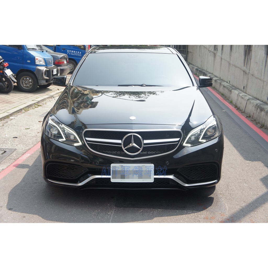 ~~ADT.車燈.車材~~BENZ W212 E63 AMG 改款後13~15 前保桿含水罩+後保+側裙