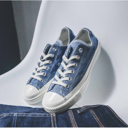 【吉米.tw】吉米桃園 現貨 Converse Chuck Taylor 1970 Renew Denim 單寧低筒