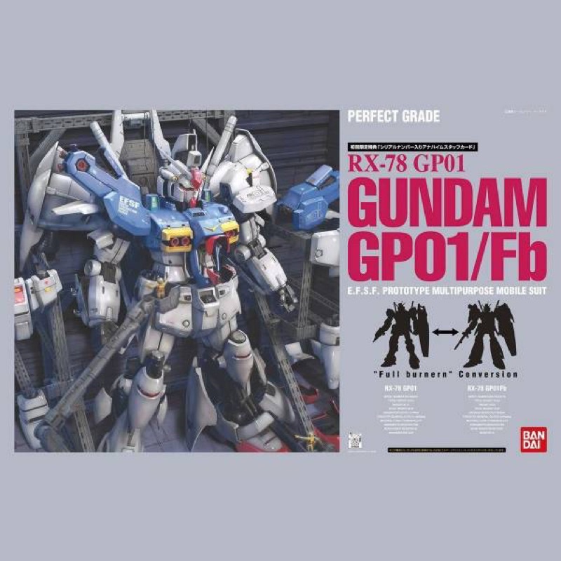 PG GP01/Fb Bandai 精修成品