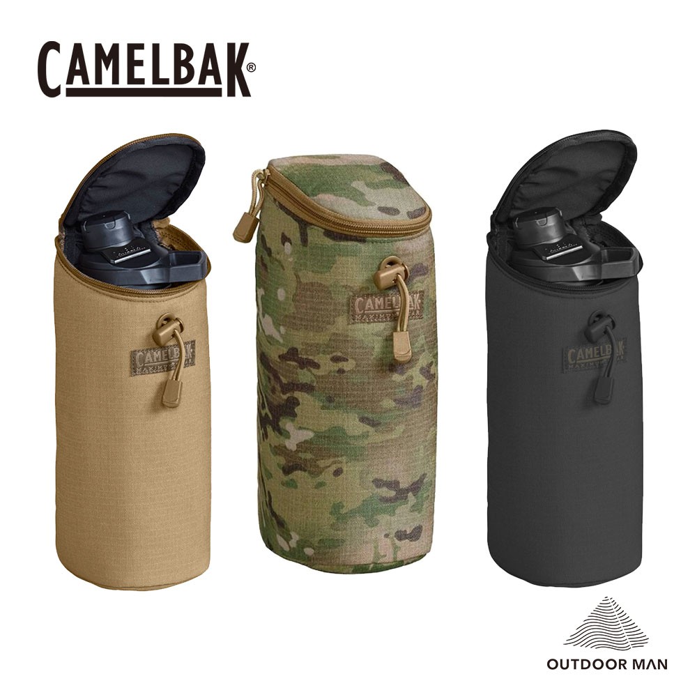 [Camelbak] CamelBak 水瓶袋 黑/狼棕/多地形迷彩