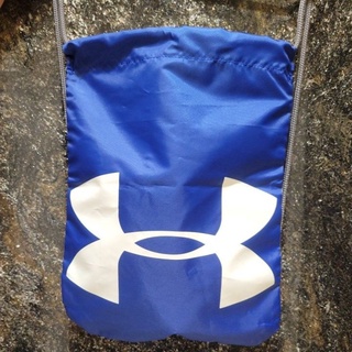 安德瑪Under Armour UA藍色正品束口袋 拉繩式背包