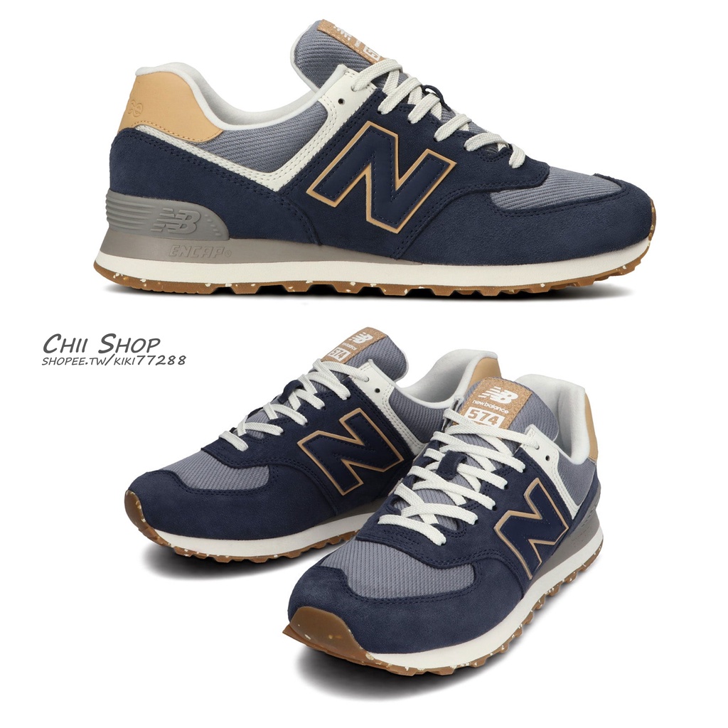 【CHII】日本 New Balance 574 深海藍 球鞋 ML574