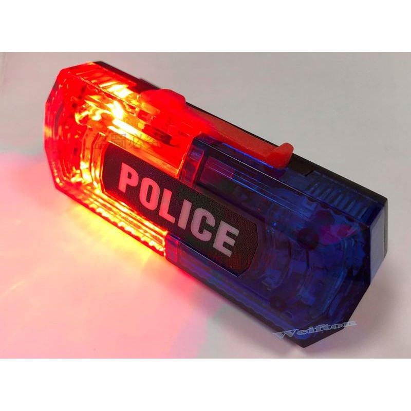 紅藍肩燈 COB手電筒 底部磁鐵 18650電池 充電手電筒 工作燈 磁鐵手電筒