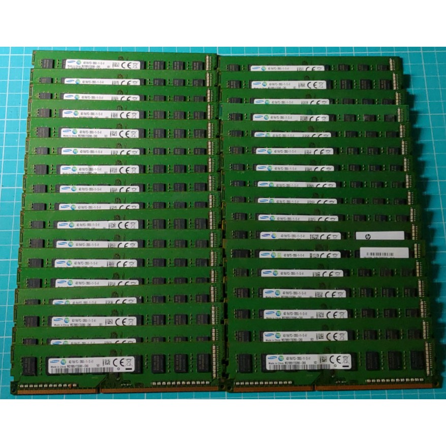 【桌上型DDR3記憶體】三星4G PC3-12800U / 1600 / 單面