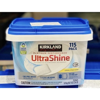 ✅現貨🔴COSTCO👉KIRKLAND SIGNATURE檸檬香洗碗錠洗碗機專用 115入 #1452518#