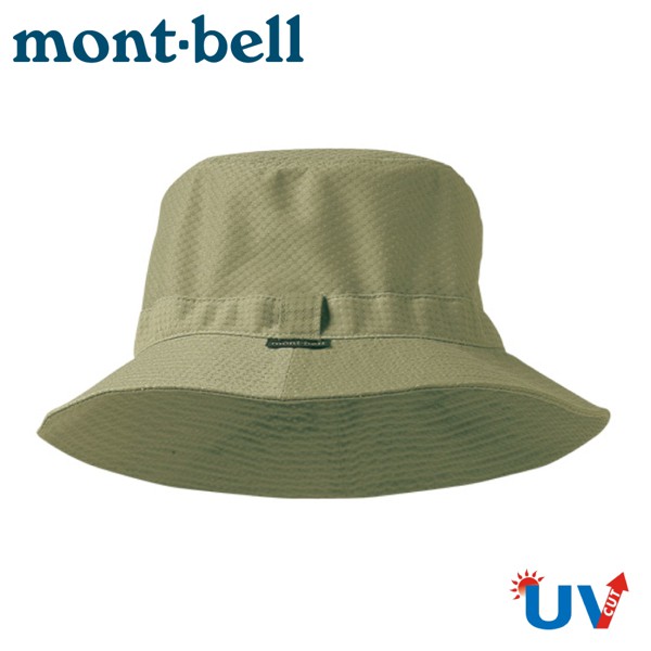 【Mont-Bell 日本 Waffle Hat 透氣圓盤帽《淺駝》】1108214/漁夫帽/圓盤帽/遮陽帽//悠遊山水