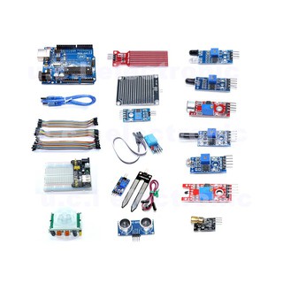 【UCI電子】Arduino 全相容 UNO R3 智慧控制套件組 套件包 感測器套件 附收納盒