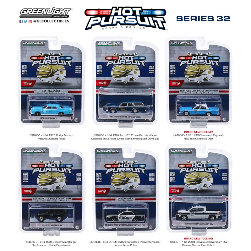 greenlight hot pursuit series 32