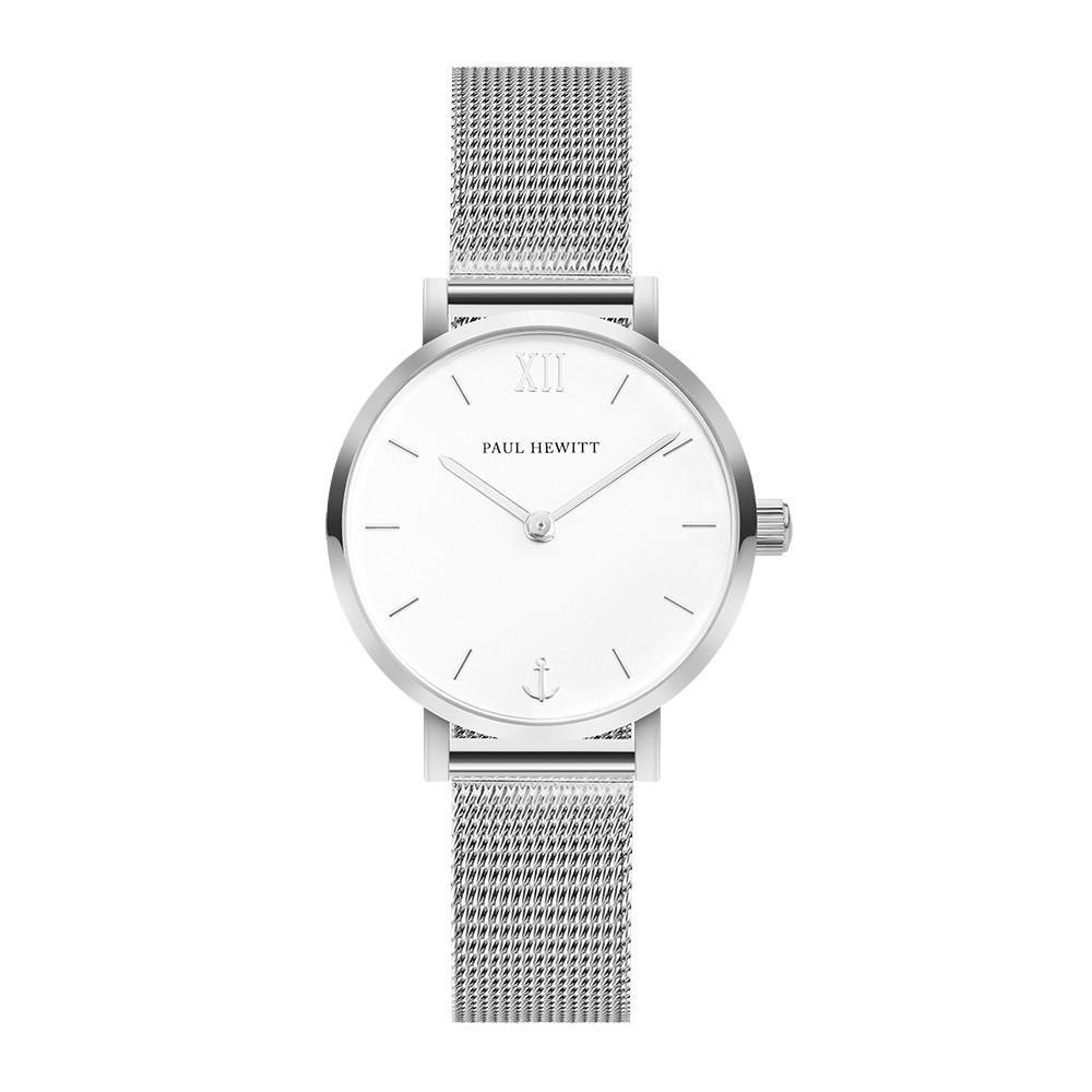 PAUL HEWITT德國船錨造型品牌手錶 | SAILOR LINE MODEST 經典系列女錶 - 銀色系列 28m