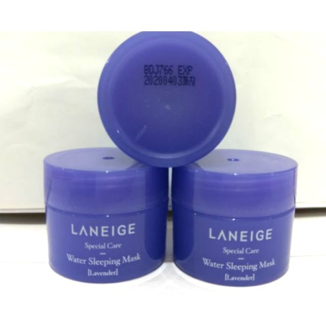 全新 LANEIGE 蘭芝 睡美人香氛水凝膜(舒緩鎮靜)薰衣草15ML(新款/限量版)