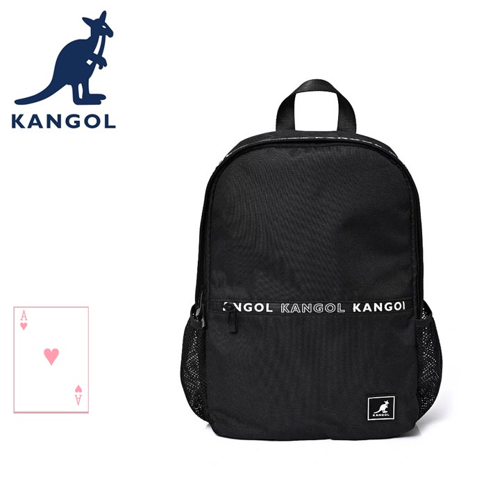 【紅心包包館】KANGOL 英國袋鼠 後背包 6025320020 黑色