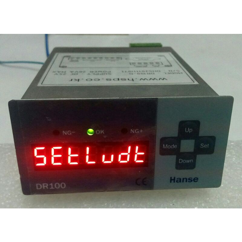 🌞二手現貨保固 HANSE DR100 DR100-D 7位數 DC24V 傳感器控制器 RS-232C 數顯表計數器