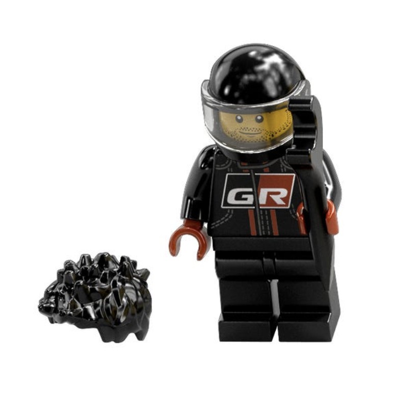 LEGO 76901 拆售 人偶 駕駛 Toyota GR Supra (含頭髮及手持板手)
