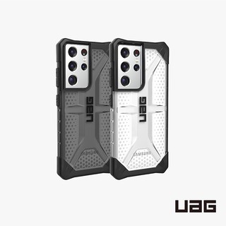 【UAG】Galaxy S21 Ultra 耐衝擊保護殼-透色款 (美國軍規 防摔殼 手機殼) 強強滾