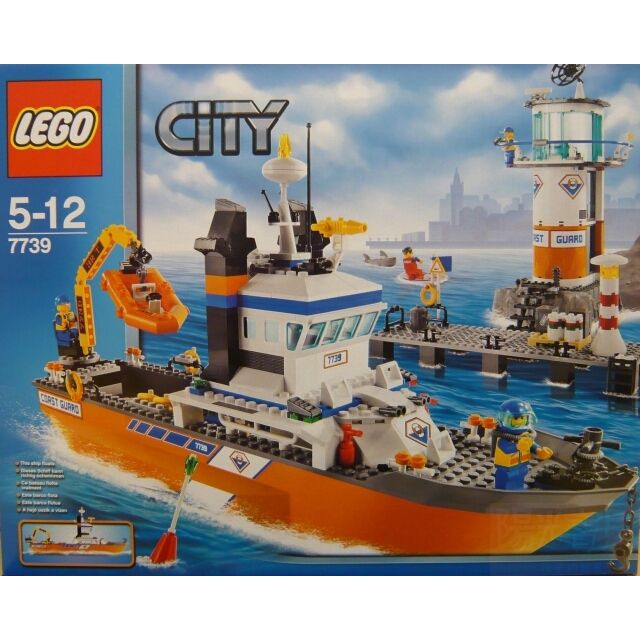 樂高 LEGO 7739 城市 CITY 系列 海上救援船 港口 船 全新未開 現貨 lego7739