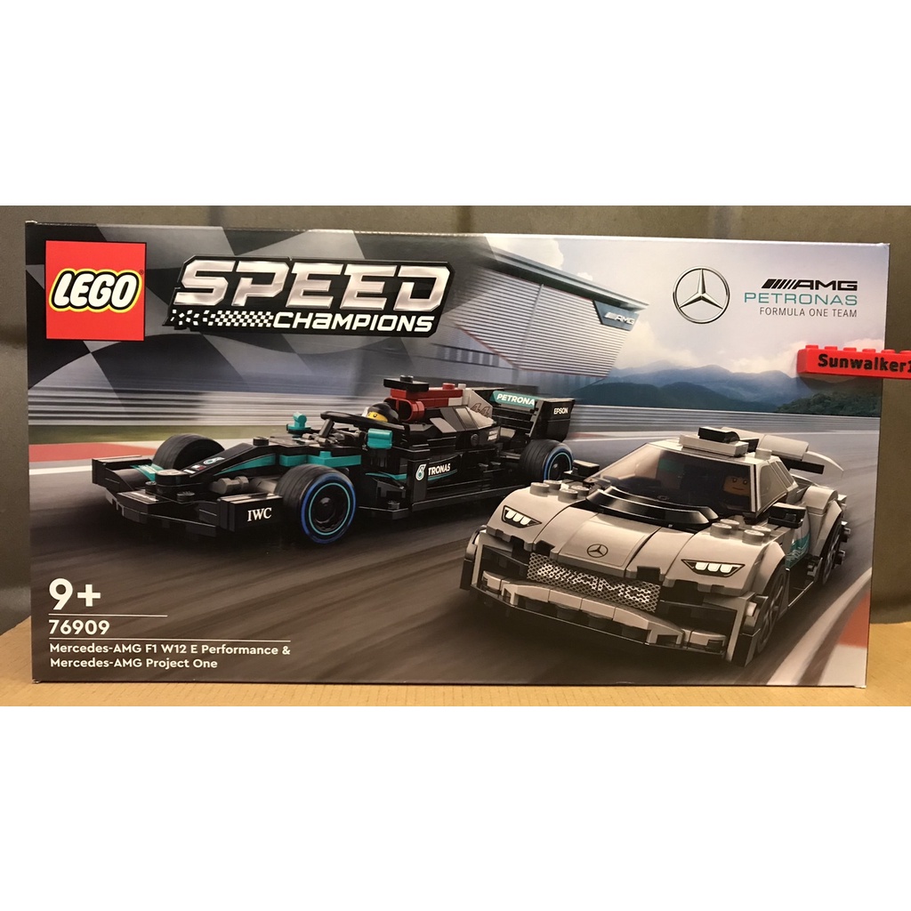 【積木2010】樂高 LEGO 76909 賓士 AMG F1 Mercedes-AMG / 全新未拆 SPEED 賽車