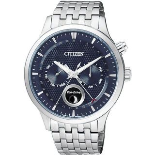 【私藏現貨】CITIZEN星辰錶 光動能月相錶-藍x銀/42mm(AP1050-56L)$18800