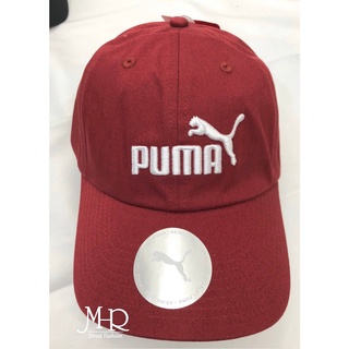 [MR.CH] PUMA 基本棒球帽 深紅色 02241668