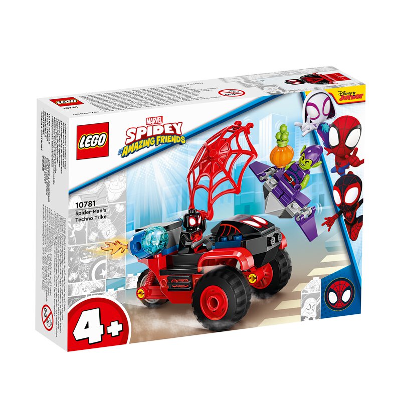【周周GO】LEGO 10781 邁爾斯：蜘蛛人的三輪摩托車
 SPIDEY
