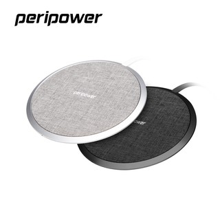 【peripower】PS-T06 無線充電系列-鋁合金織布充電盤