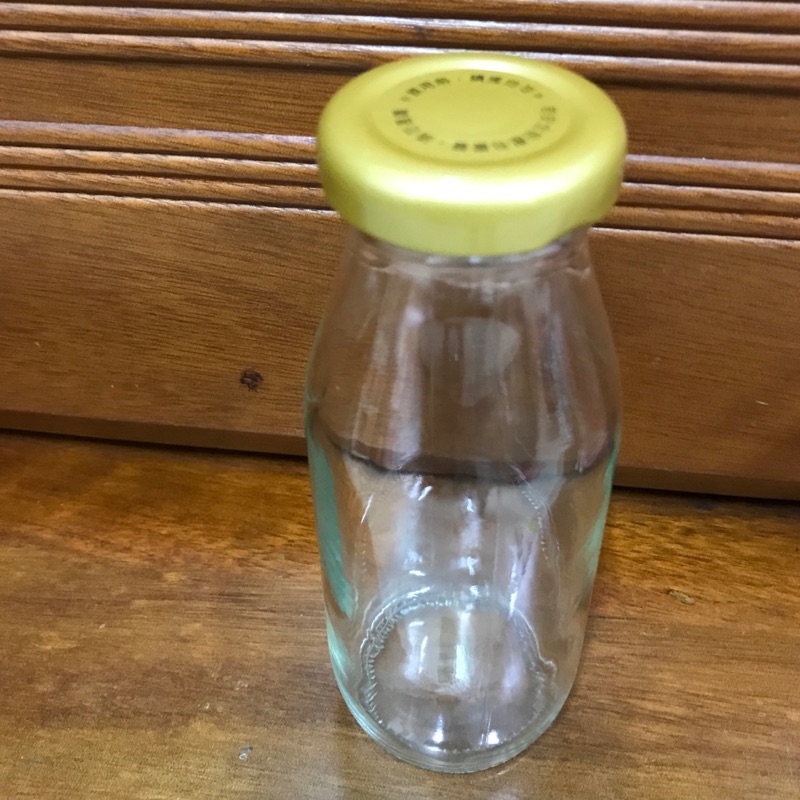 [台灣製] 牛奶瓶 / 玻璃瓶 / 果汁瓶  / 竹臨瓶 上禾瓶 / (200cc)