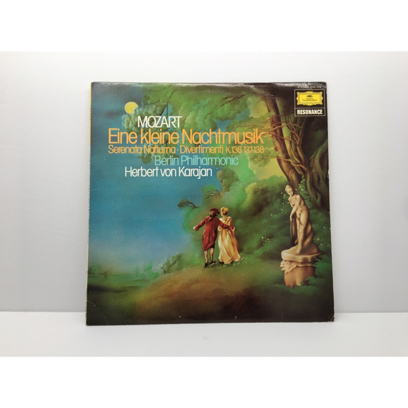 《美國村古董店》1977年 德國製 Mozart 莫札特仲夏夜之夢 德國留聲機柏林交響樂團 正版黑膠唱片LP 現貨在台