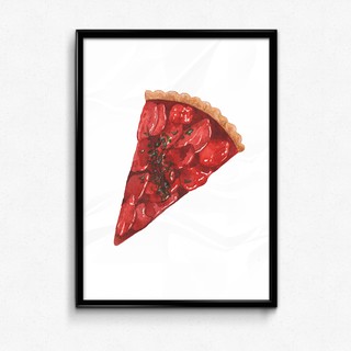 Strawberry Tart print/掛畫/印刷畫