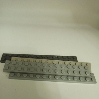 正版樂高Lego,共4片，扁方塊磚2x14,不挑色