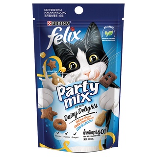 【Felix菲力貓】貓脆餅-奶香派對(牛奶巧達起司風味)60g｜寵物王國