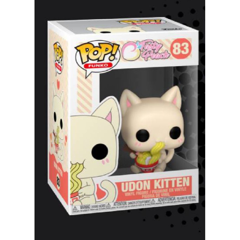柴寶趣funko Pop 烏冬麵貓烏冬貓tasty Peach Udon Kitten 蝦皮購物