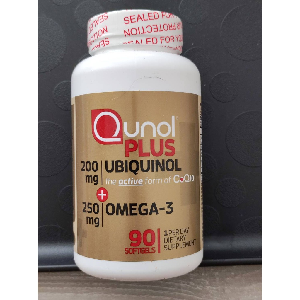 最新美國COSTCO Qunol Plus CoQ10 Ubiquinol 泛醇還原型高級輔酶Q10+Omega3 蝦皮購物