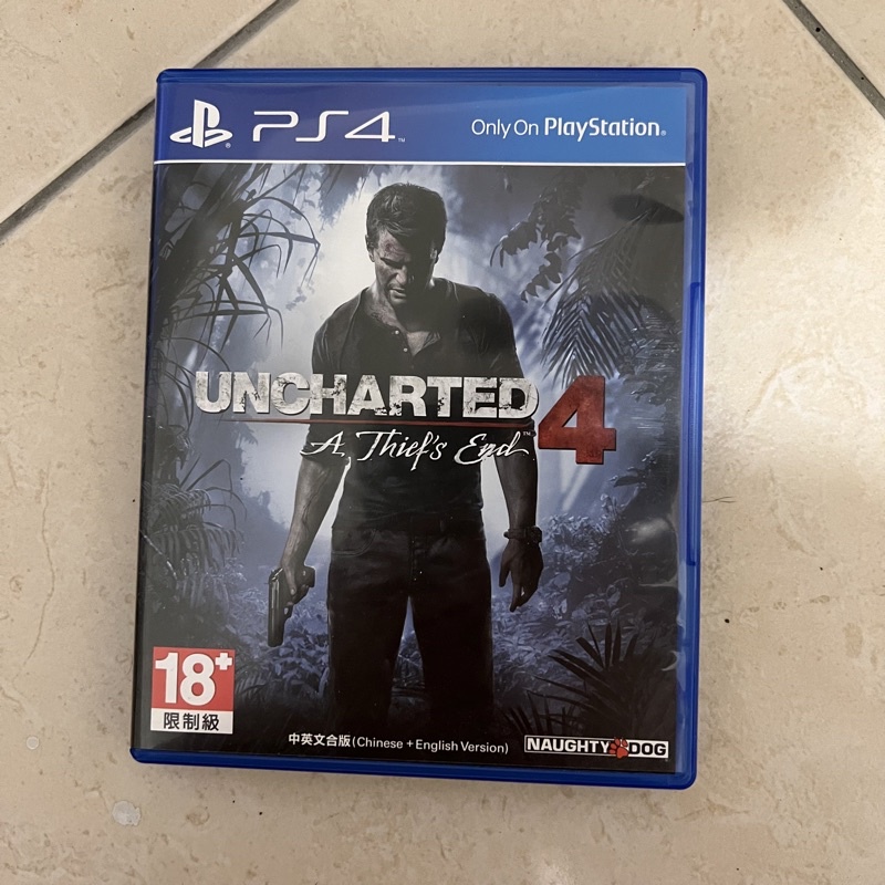 PS4 Uncharted 4 秘境探險4 二手