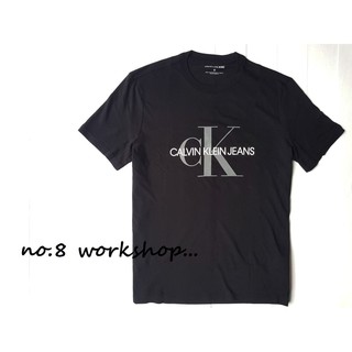 現貨(S-M-L)【CK男生館】☆【Calvin Klein大LOGO印圖短袖T恤】☆【CK006C3】