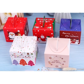 ~響叮噹 ~彰化現貨 聖誕節禮盒小熊餅乾禮品盒 耶誕節禮品平安夜 聖誕禮品盒 聖誕蘋果盒 個性包裝紙盒手提包裝盒子糖果盒 #5