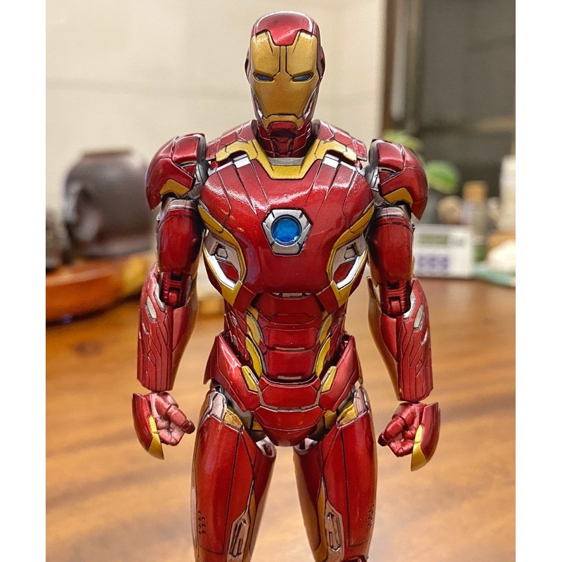 shf 鋼鐵人 mk45 復仇者聯盟奧創紀元 非閃回mezco mafex ml marvel legends nota