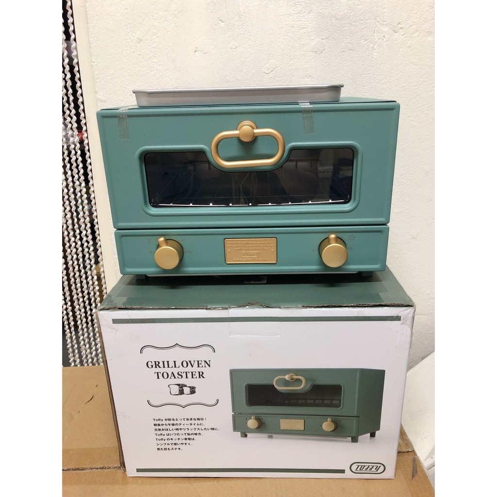 Toffy Oven Toaster 電烤箱k Ts2 Sg板岩綠 蝦皮購物