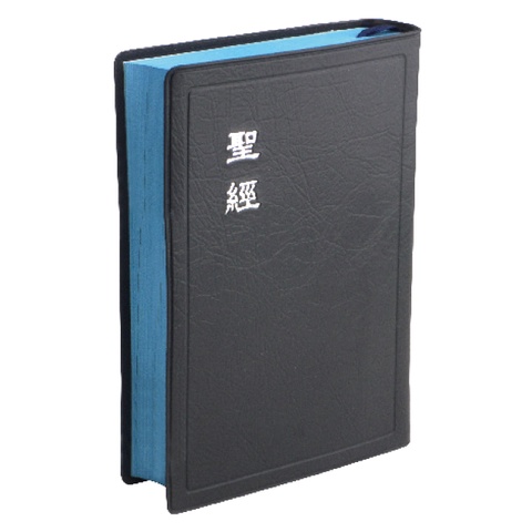 中文聖經 (和合本.上帝版、神版.5號字.輕便型.膠面.咖啡、藍色) CU52BR、CU52BU、CU52ABU
