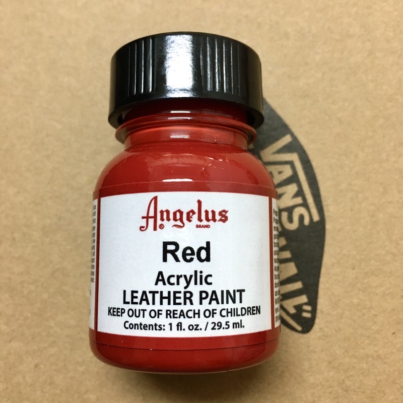 Angelus [ Red 紅 ] 1oz. 原裝 顏料 改色 補色 29.5ml 補漆 客製 Bred Jordan