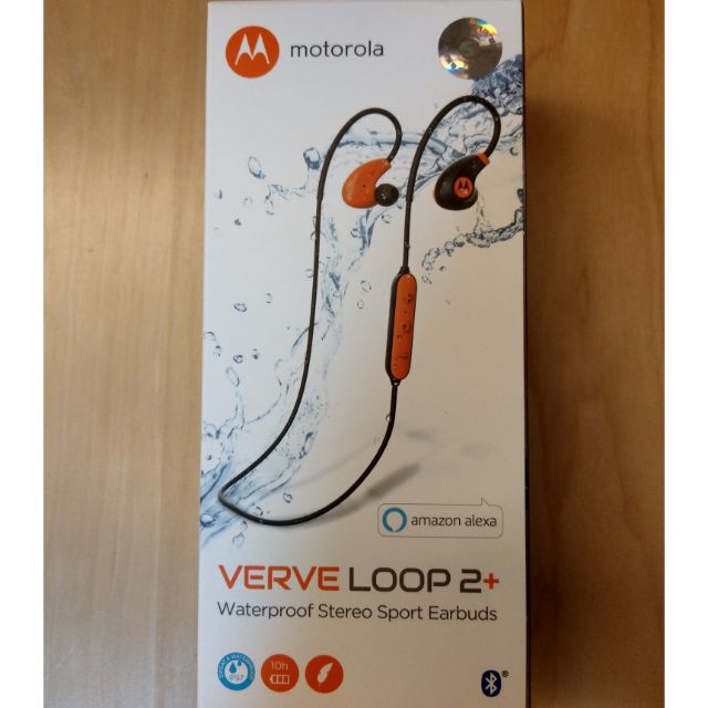 Moto Motorola Verve Loop 2+ 全新後頸式防水運動藍芽耳機（IP57）