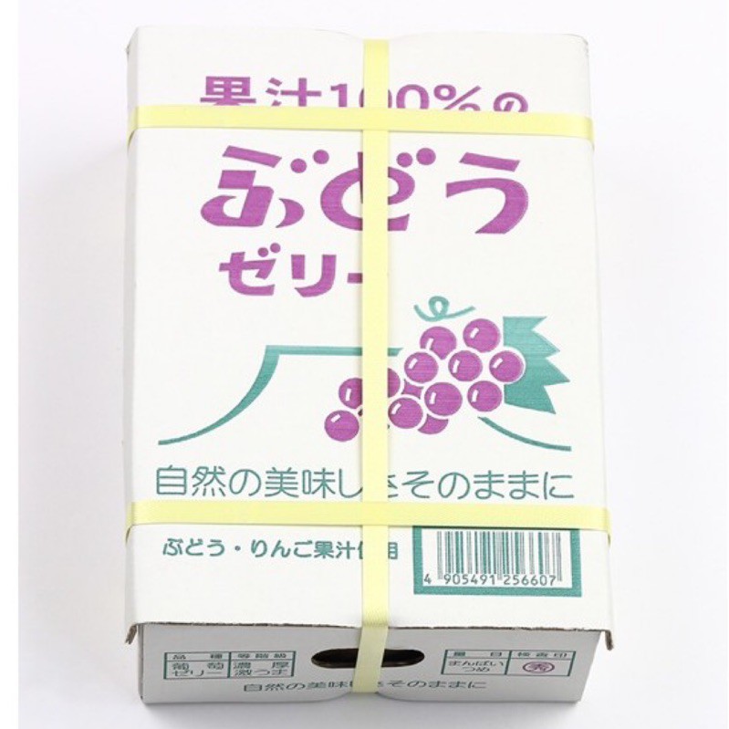 日本 AS 100%果汁果凍禮盒 葡萄口味