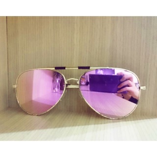 <墨鏡>二手 粉色墨鏡 太陽眼鏡 粉紅色 飛行眼鏡 大框