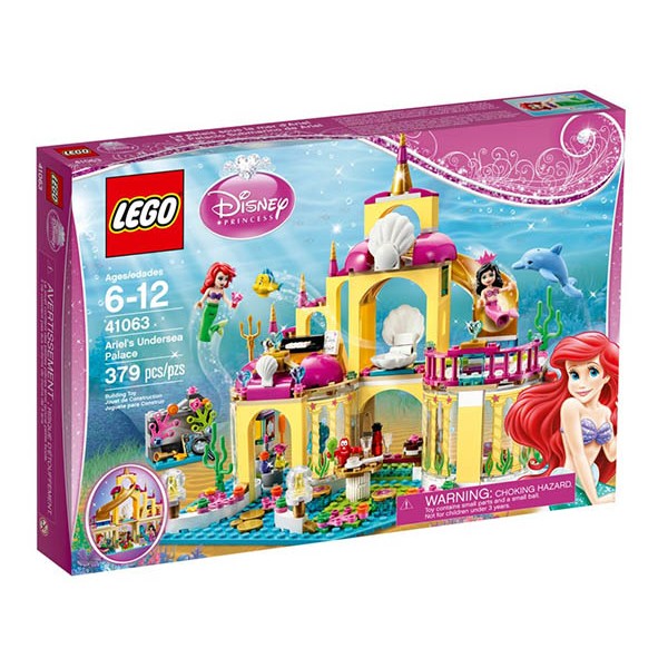 【丹特屋】LEGO 樂高積木 DISNEY 迪士尼公主系列 小美人魚的海底宮殿 41063