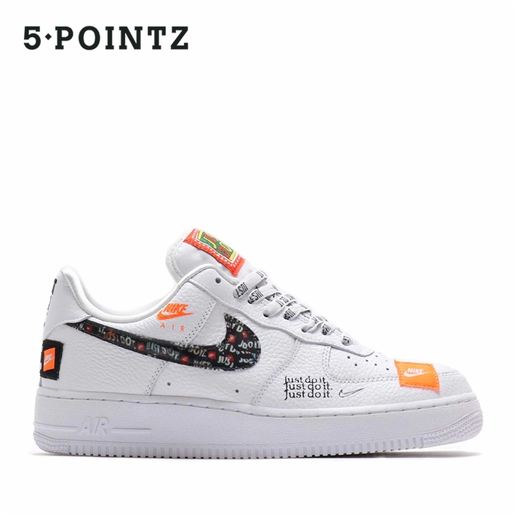 nike air force 1 premium just do it orange