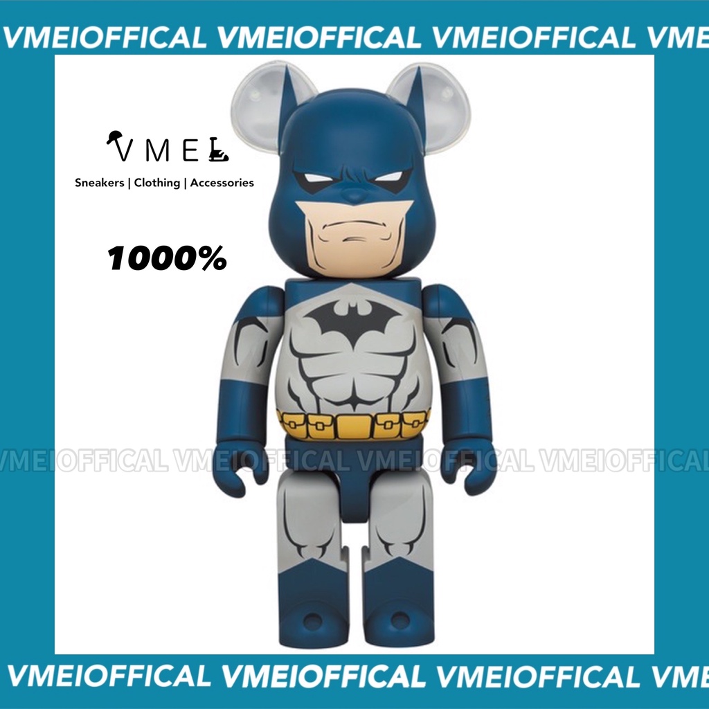 【VMEI】BE@RBRICK BATMAN HUSH Ver. 蝙蝠俠 1000% 全新現貨 台北現貨 庫柏力克熊