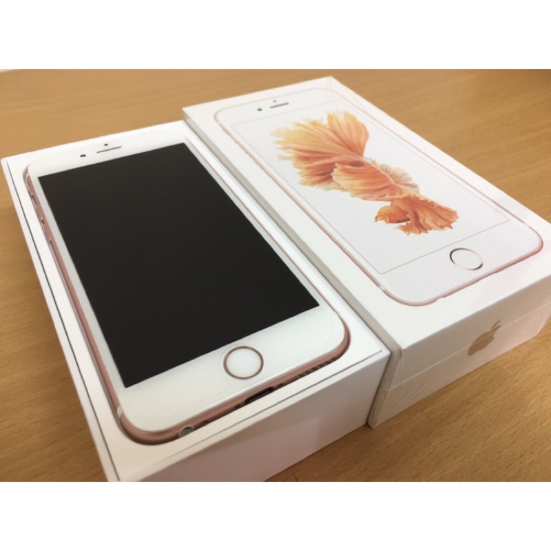 蘋果 Apple IPhone 6s 64g 玫瑰金 無摔機無泡水無維修記錄