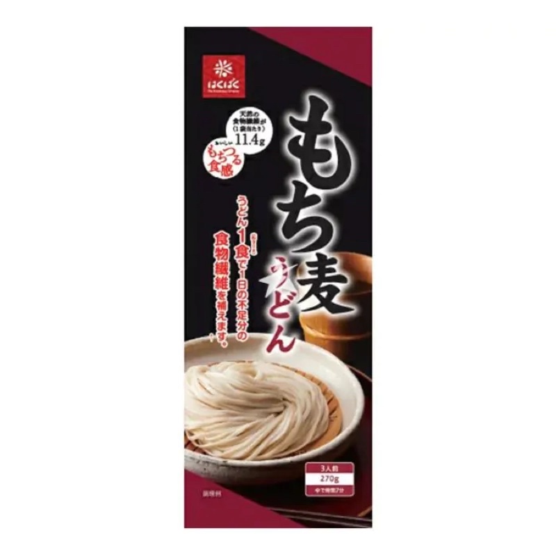 hakubaku黃金糯麥烏龍麵270g