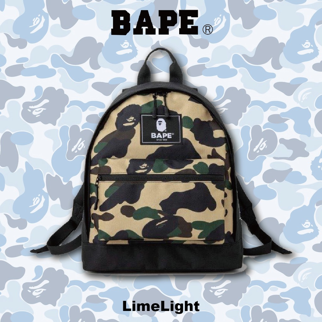 ☆LimeLight☆ A BATHING APE 2021 夏日 BAPE CAMO  迷彩 後背包 沒有雜誌