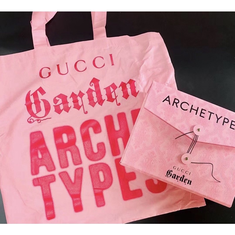 Gucci Garden Archetypes 展覽的限量VIP禮帆布袋